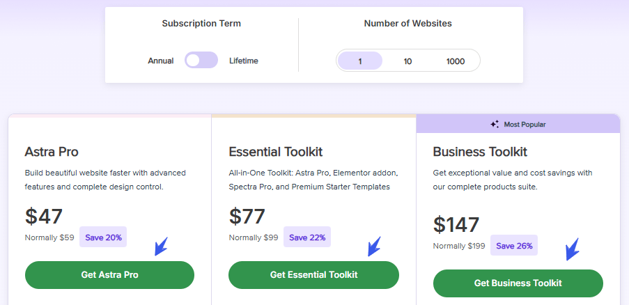 Astra-Pricing-Plans