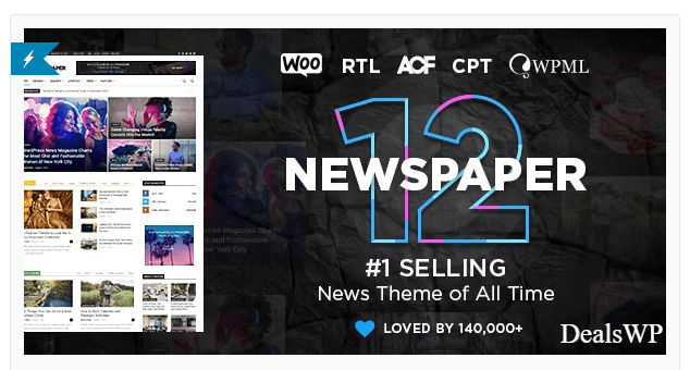 Newspaper Theme Discount