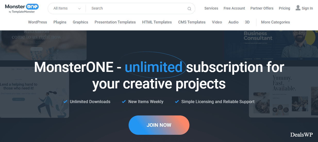 MonsterONE Home Page Banner