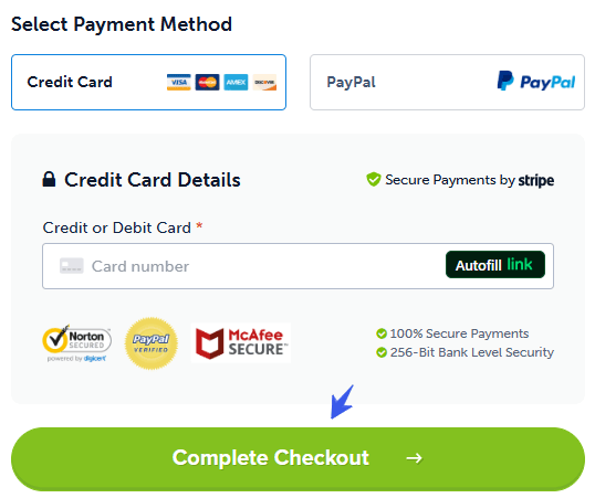 OptinMonster App Checkout 